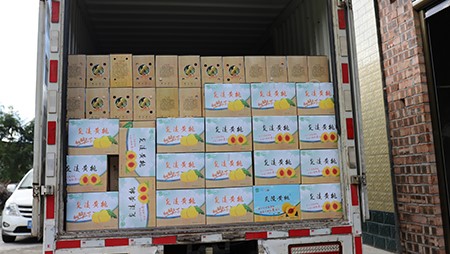 助銷黃桃社會扶貧，關(guān)愛員工送高溫福利